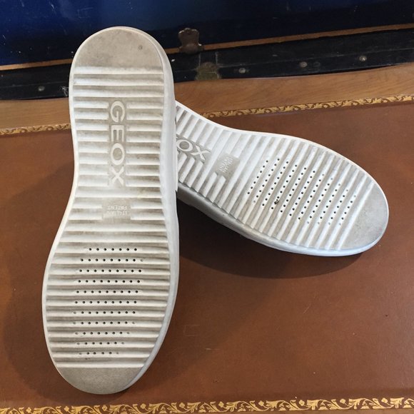 GEOX LEATHER LOAFER SHOES SIZE 10 - Picture 5 of 9